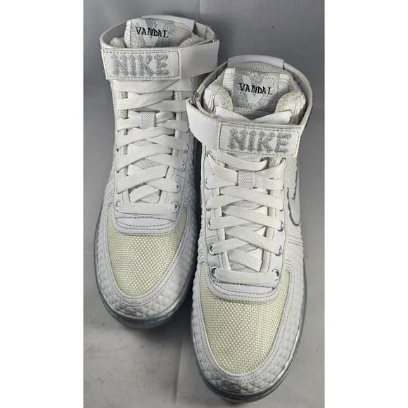 Nike Vandal High Silver Nike High Tops 2009 Nike Vandal High